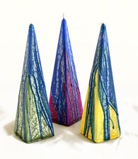 Pyramid Candles | Tedagh Candles